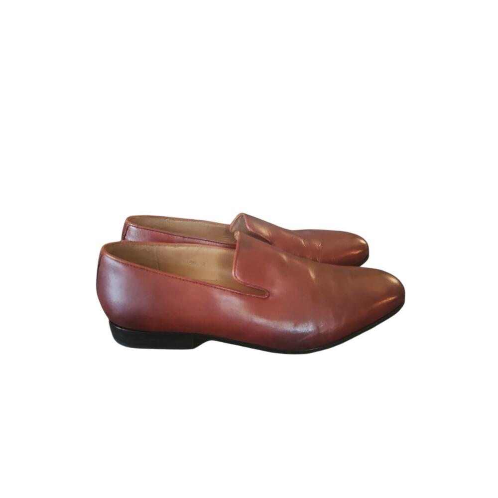 3D M Lifestyle Venetian leather Loafer - Cognac brown sz 11 $250 - Picture 2 of 7